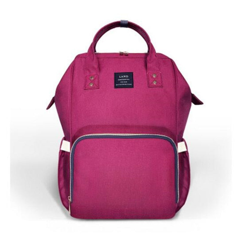 LAND Update Mummy Maternity Nappy Bag Brand Large Capacity Baby Bag Travel Backpack Desiger Nursing Bag for Baby Care