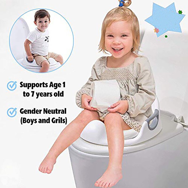Baby Potty Training Seat Multifunctional Portable Toilet Ring Kid Urinal Toilet Potty Training Seats for Children Girls Boys