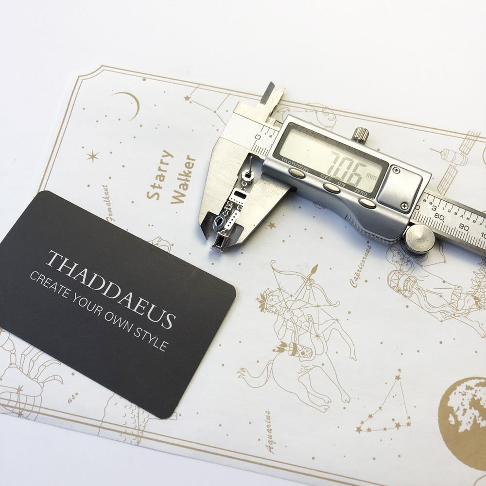 Drop Earrings Black Mix of Shapes Magical Glamorous Jewelry For Women Summer Brand New Sterling Silver 925 Vintage Gift