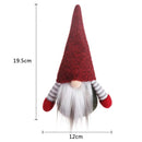 New Year 2023 Christmas Elf Doll Ornaments Xmas Tree Hanging Pendant Navidad 2022 Santa Kids Gift Christmas Home Decoration