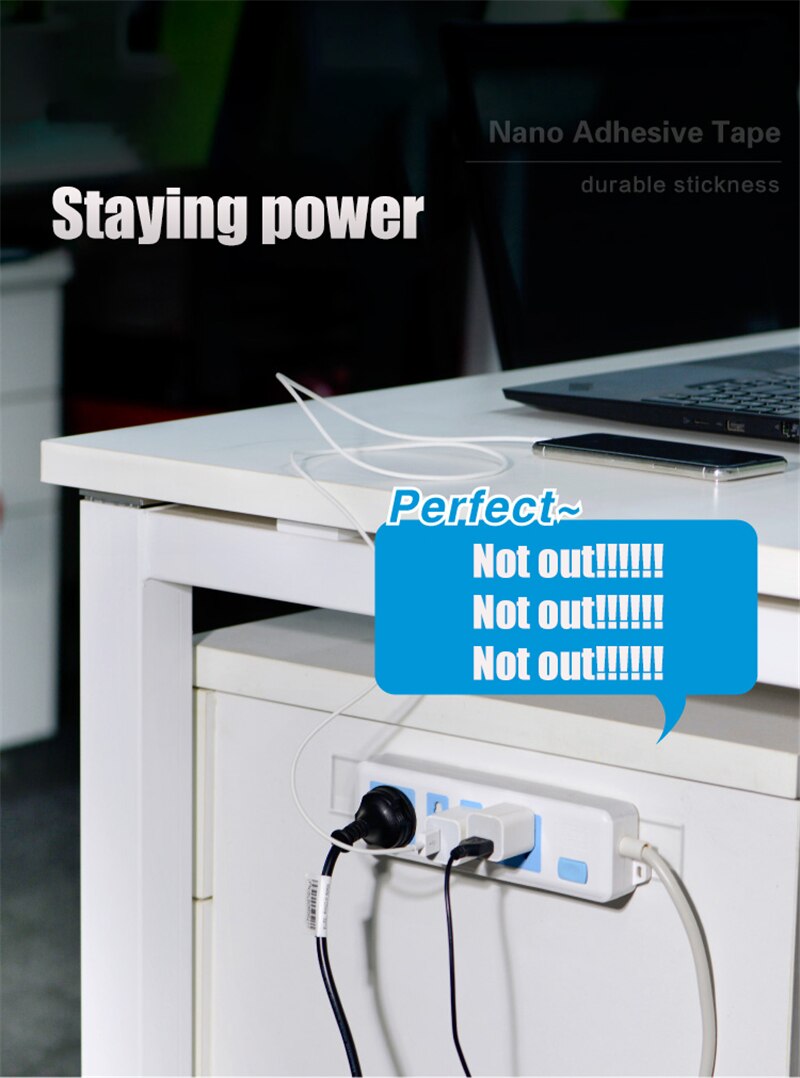 Nano Tape Kitchen Accessories Home Improvemen Bathroom Washable Adhesive Fixed Small Objects Transparent Tape Double Sided Tapes