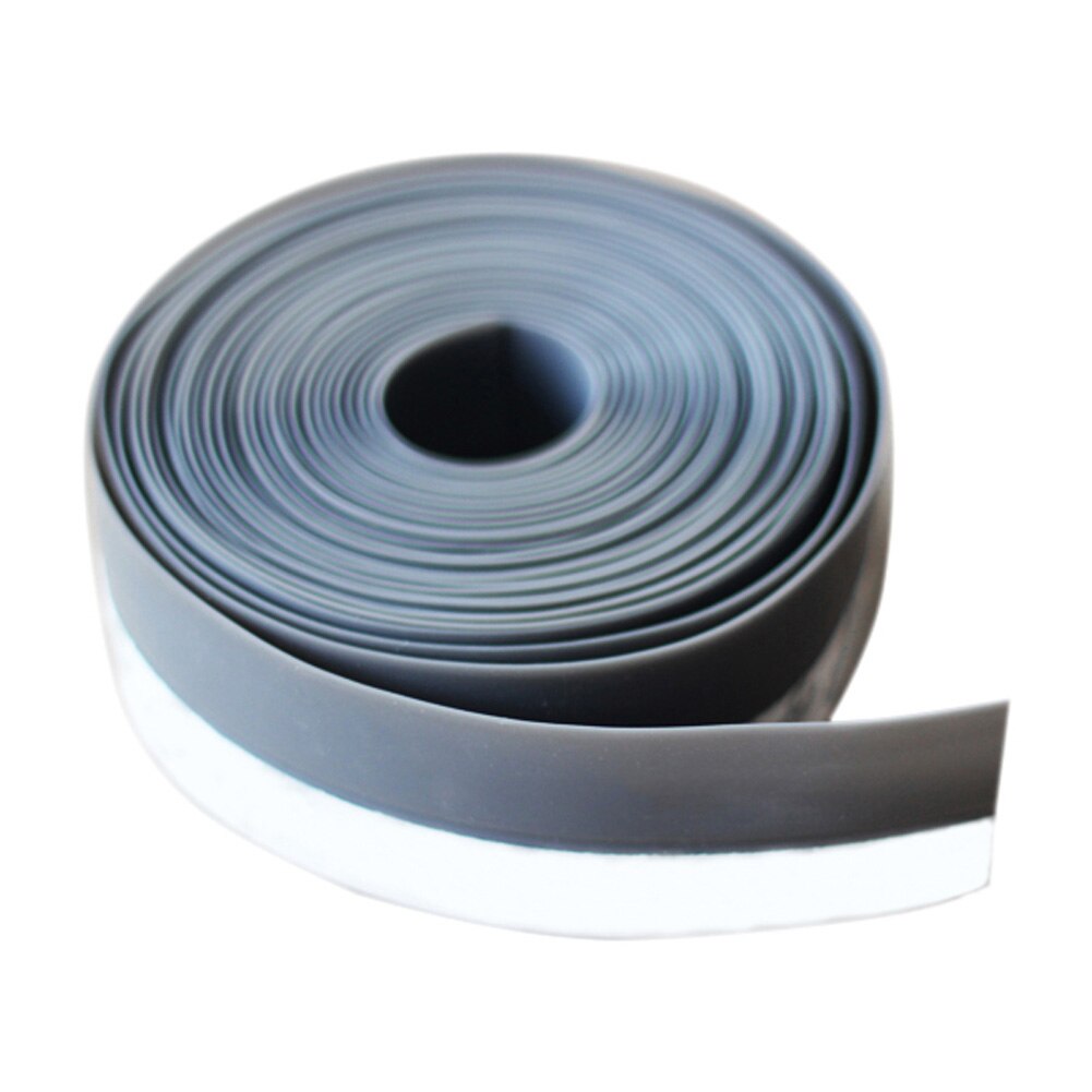 1M 25mm/35mm/45mm Self Adhesive Seal Strip Silicone Door Window Draught Dustproof Weatherstrip For Home Sound Insulation