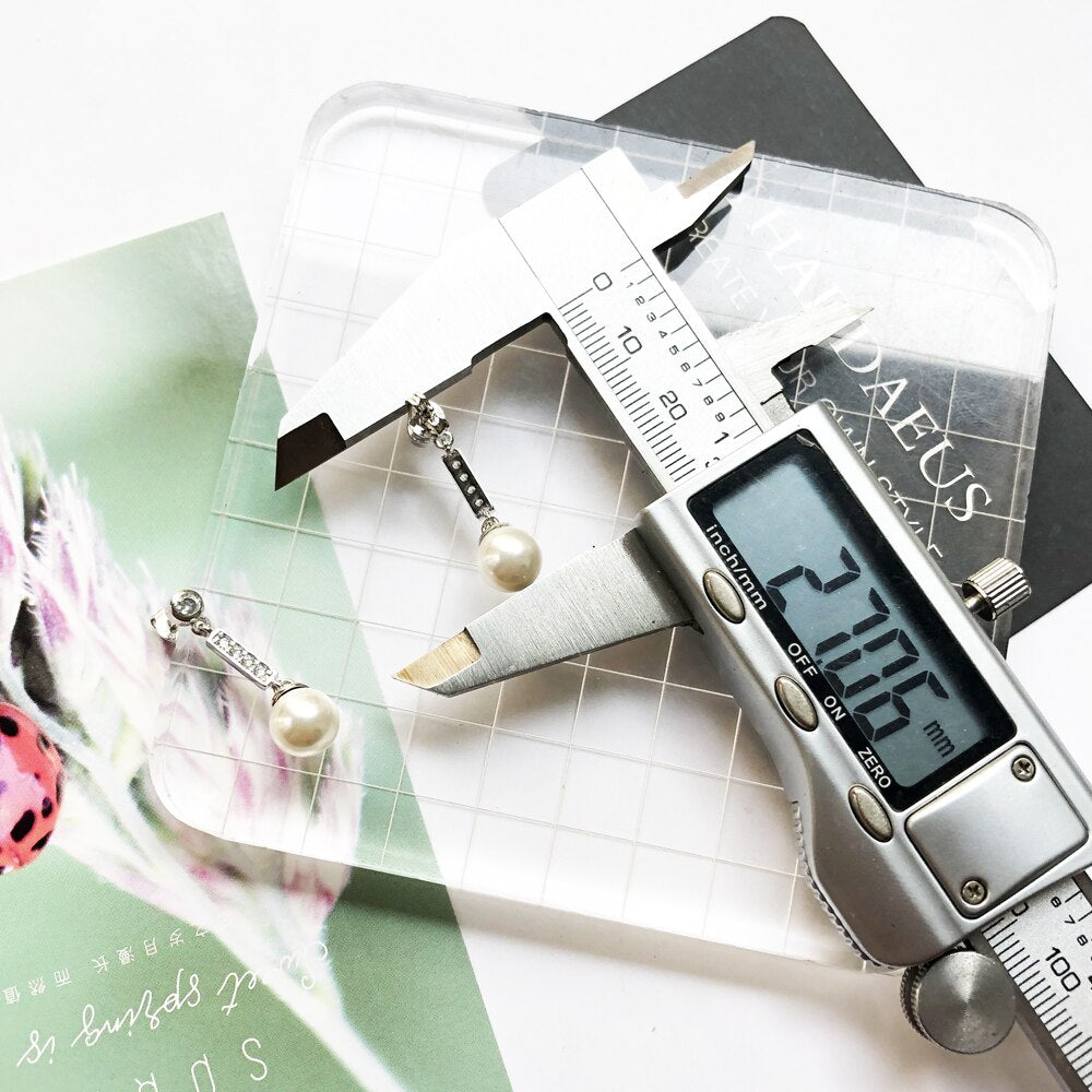 Earring Gently Shimmering Cultured Pearl Trendy Women Gift High Quality 925 Sterling Silver Modern Eye-catcher Fashion Jewelry