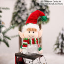 Christmas Elf Candy Jar Gift Bag Christmas Decorations for Home Santa Storage Bottle Xmas Sweet Box Child Kid Gifts Navidad 2022