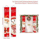 Santa Claus Christmas Banner Merry Christmas Decor For Home 2022 Christmas Ornaments Door Decor Xmas Navidad Noel Gifts New Year