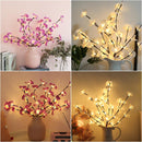 Phalaenopsis Branch Christmas Lights Merry Christmas Decor for Home Christmas Ornaments Navidad Natal Decor Kerst New Year 2023