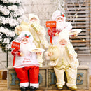 Santa Claus Dolls Merry Christmas Decorations for Home Christmas Gifts for Kids Xmas Navidad 2022 Navidad Kerst Decor New Year - anconmall