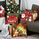 Christmas Cushion Cover Merry Christmas Decorations for Home 2022 Christmas Ornament Xmas Gifts Navidad Noel Happy New Year 2023