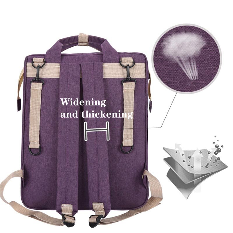 Large Capacity Maternity Bag Diaper Bag Waterproof Baby Bed Bags Baby Care Handbag Diaper Changing Bag Baby Backpack