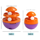Interactive Dog Toys Tumbler Leakage Food Ball Food Dispenser Slow Feed Accompany Playing Training Pet Supplies for Dogs and Cat - anconmall