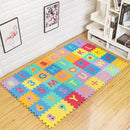 Baby Play Mat Montessori Children Toys Children Carpet Puzzle EVA Tiles Alphabet Numbers And Symbol 15*15cm Small Size