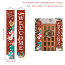 Santa Claus Door Banner Christmas Decor For Home 2022 Merry Christmas Decor Xmas Ornament Navidad Noel Happy New Year 2023 - anconmall