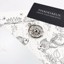 Pendant Amulet Sun New Fashion Glam 925 Sterling Silver Jewelry Europe Style Accessories Gift For  Woman Men