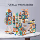 66-260PCS Marble Race Run Building Blocks Castle Children's Toys Rail Funnel Slide DIY Educational Brick Dominoes Children Gifts
