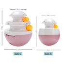 Interactive Dog Toys Tumbler Leakage Food Ball Food Dispenser Slow Feed Accompany Playing Training Pet Supplies for Dogs and Cat - anconmall