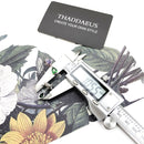 Ear Studs Green Drop With Purple Star Geometrical Jewerly For Women Summer New Bohemia Positive Gift In 925 Sterling Silver