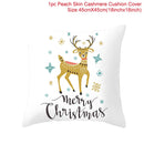 HUIRAN Christmas cushion cover Decorative Pillowcase sofa cushions Pillow cases Christmas Decoration For Home Decor Pillow Cover