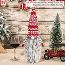 2022 New Christmas Wine Bottle Cover Merry Christmas Decorations For Home Christmas Ornament Navidad Xmas Gift New Year 2023