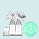 Double Electric Breast Pump USB Electric Breast Pump With Baby Milk Bottle Cold Heat Pad BPA free Powerful Breast Pumps