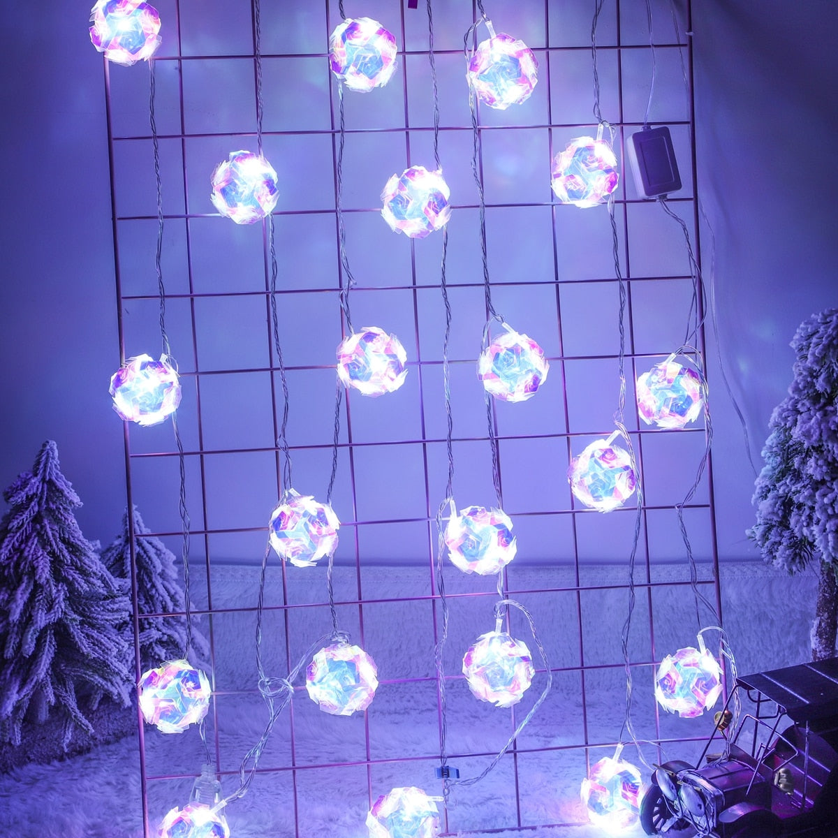 Symphony Laser Light Garland Merry Christmas Decorations For Home Christmas Tree Ornaments Xmas Gifts Navidad 2022 New Year