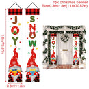 Santa Claus Banner Merry Christmas Decor For Home Christmas Door Decor Outdoor Xmas Ornament Navidad 2022 Happy New Year 2023 - anconmall
