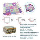 EVA Foam Play Mat with Fence Baby Puzzle Jigsaw Floor Mats Thick Carpet Pad For Kids Educational Toys Activity Pad Random Color