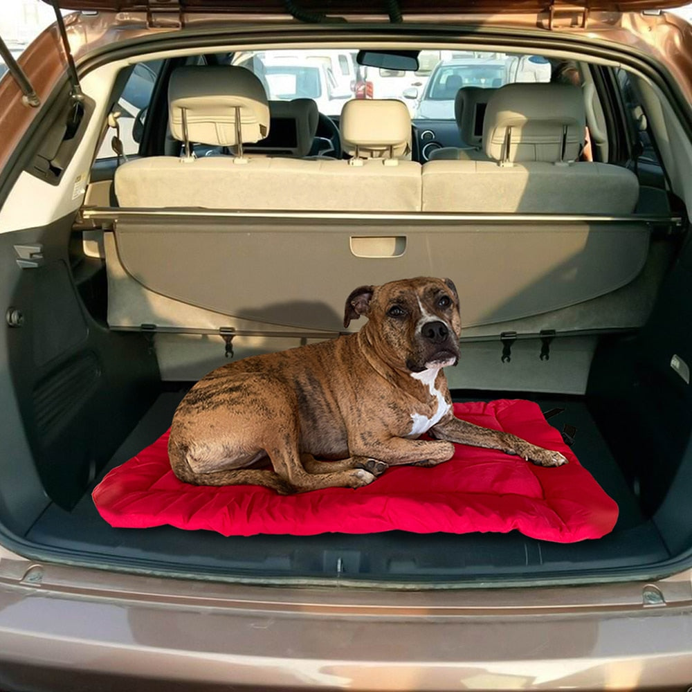 Portable Big Dog Bed Foldable Puppy Kennel Sofa Bench Cushion Waterproof Outdoor Pet Couch Mat Beds For Small Large Dogs - anconmall