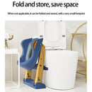 Folding Infant Potty Children's Pot Baby Toilet Training Chair With Adjustable Step Stool Ladder  Toilet Seat Boys Girls Potties