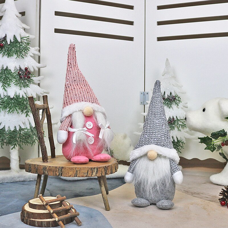 Christmas Faceless Doll Merry Christmas Decorations For Home Christmas Ornaments Xmas Navidad Natal New Year 2022 Kids Gift