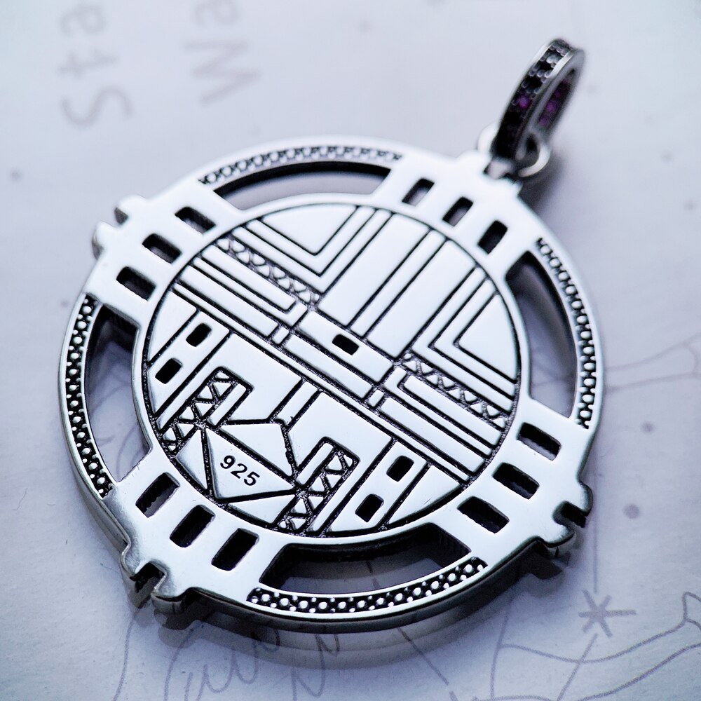 Sun Symbol Pendant,2022 Spring Fine Jewelry Europe Accessorie 925 Sterling Silver Turquoise Bohemia Gift For Woman Men