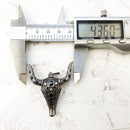Pendant Bull Buffalo Skull Fashion Vintage Jewelry Europe Solid 925 Sterling Silver Rebel Gift For Women &amp; Men