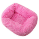Pet Dog Bed Comfortable Cuddler Square Dogs Kennel Very Soft Washable Dog and Cat Cushion Bed Winter Warm Sofa 12 Color - anconmall