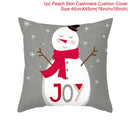 HUIRAN Christmas cushion cover Decorative Pillowcase sofa cushions Pillow cases Christmas Decoration For Home Decor Pillow Cover