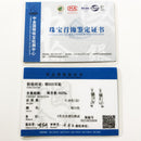 White Mix of Shapes Drop Earrings,Stunning Chandelier Jewelry For Women Summer Brand New Sterling Silver 925 Trendy Gift