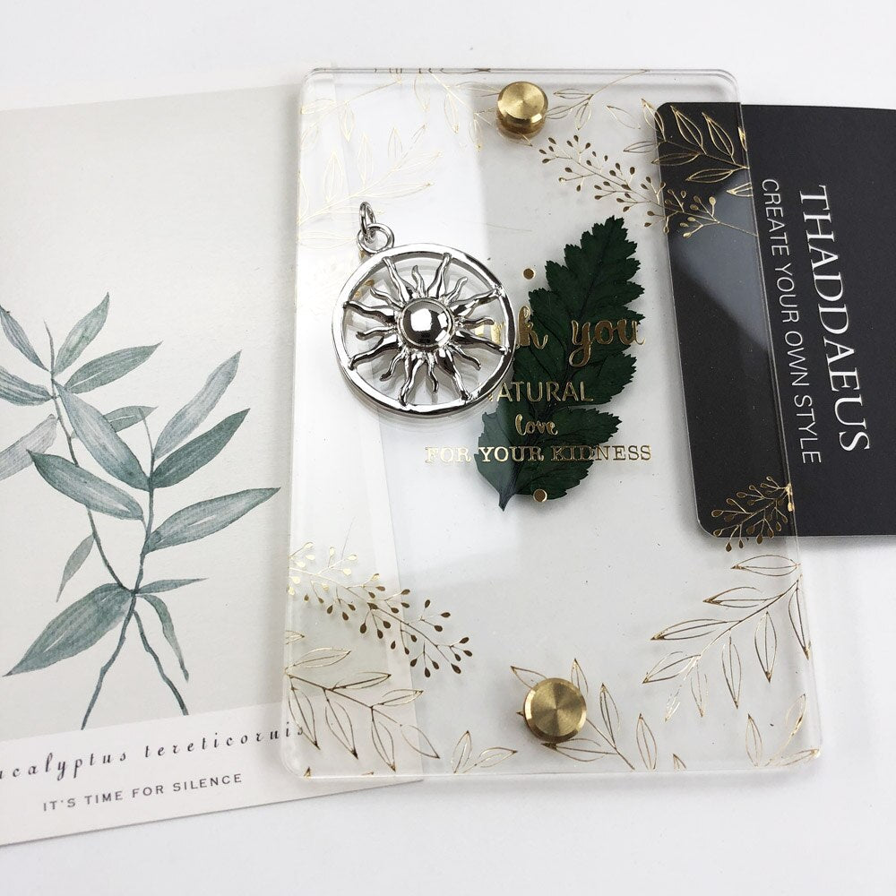 Pendant Amulet Sun New Fashion Glam 925 Sterling Silver Jewelry Europe Style Accessories Gift For  Woman Men