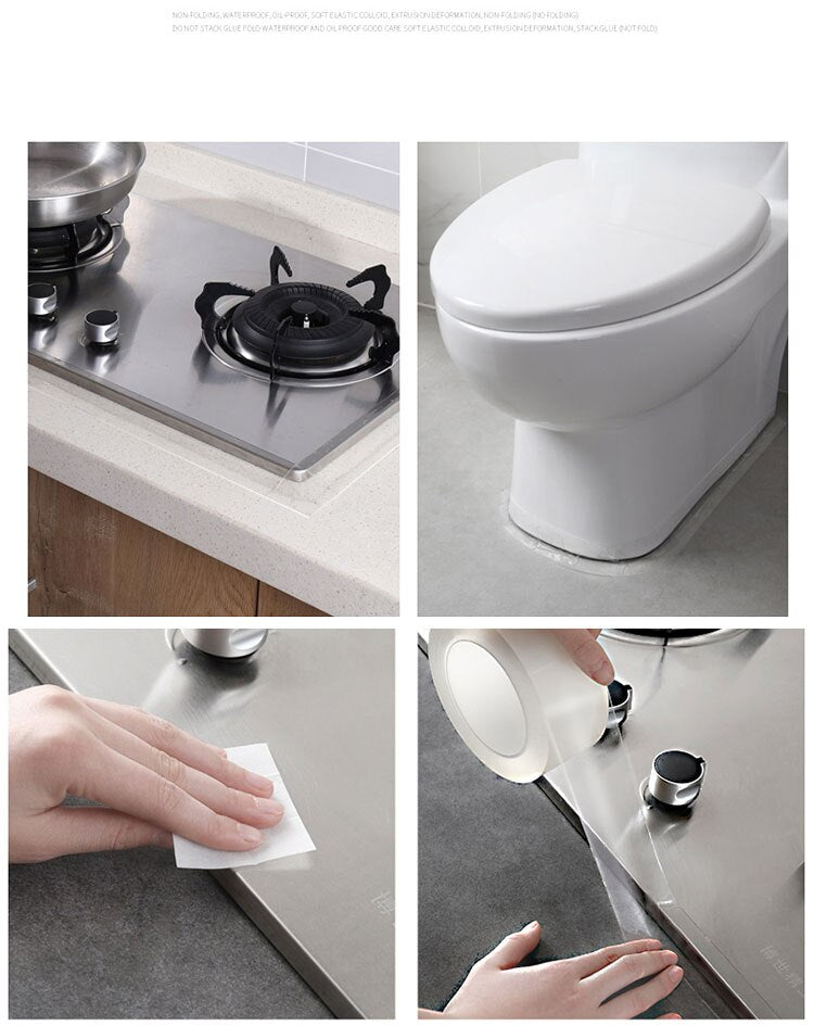 Nano Tapes Adhesive Waterproof Tracsless Tape Home Decoration Wall Sticker Bathroom Kitchen Supplies Reusable Transparent Tape