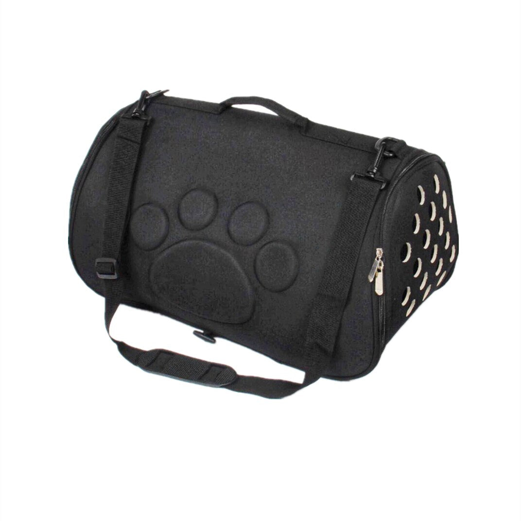 Cats Carrier Bag Portable EVA Small Dog Handbag Foldable Outdoor Travel Bag Puppy Carrying Diagonal Cross Breathable Pet Bags - anconmall