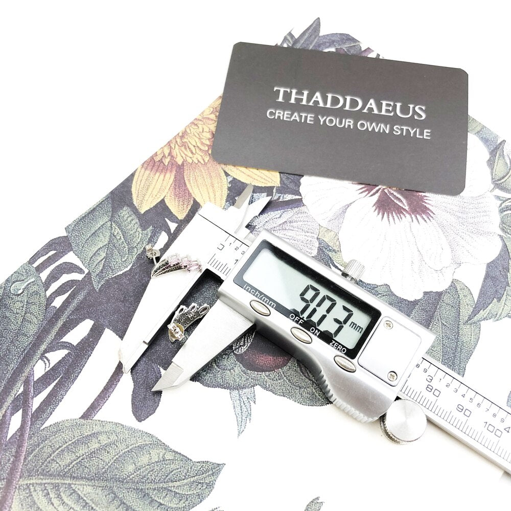 Ear Studs Hummingbird Wing,Unusual Rainbow Look Jewerly For Women Summer New Bohemia Powerful Gift In 925 Sterling Silver