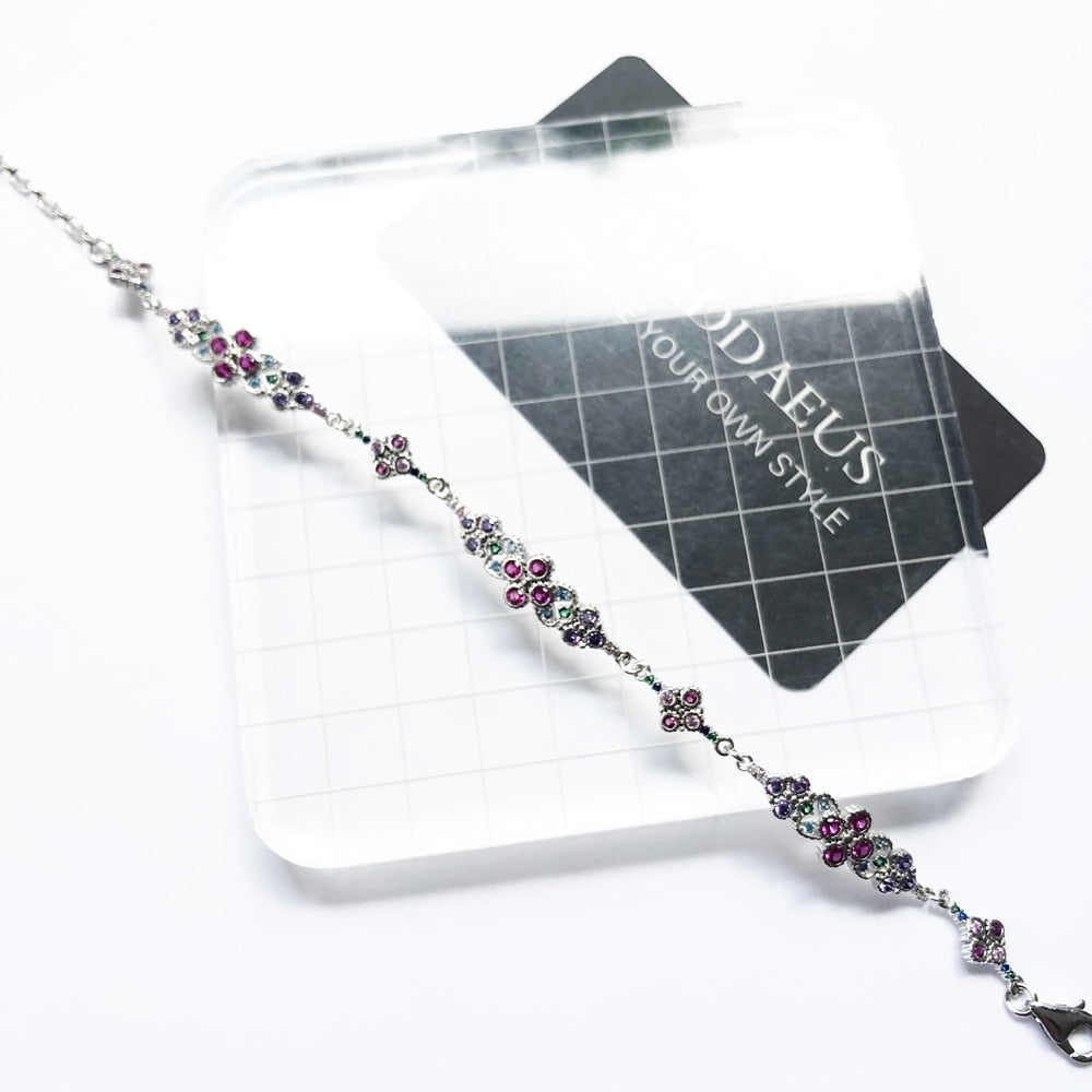 Magnificent Ornamentation Bracelets New Link Chain 925 Sterling Silver Fashion Royal Jewelry Victorian Age Gift For Women