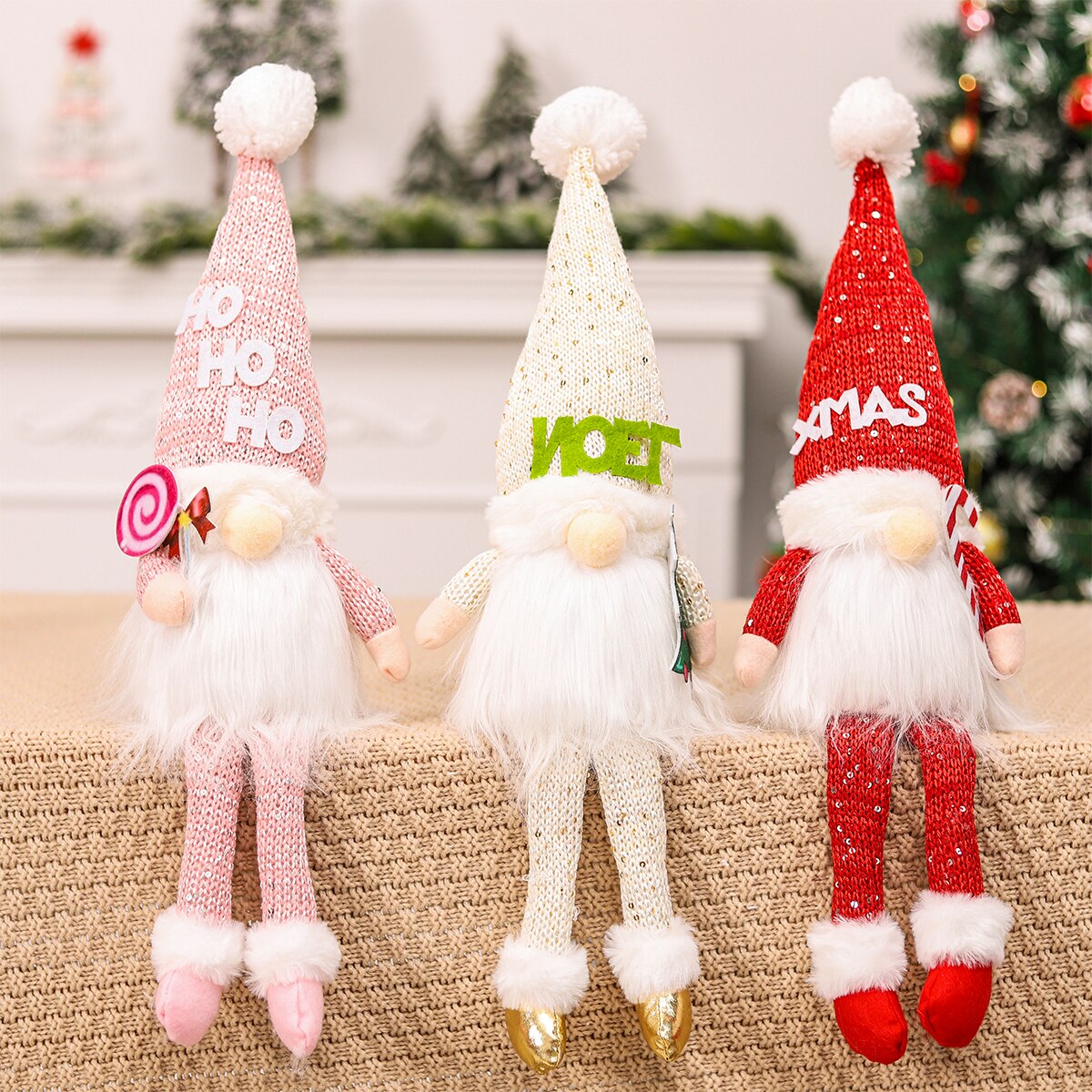 Christmas Gnome Faceless Doll Light Merry Christmas Decoration For Home Cristmas Ornament 2022 Xmas Navidad Natal Gifts New Year - anconmall