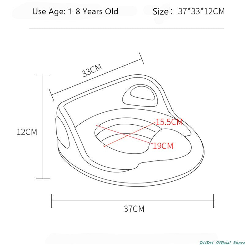 Children's Pot Portable  Baby Potty Training Seat Travel Toilet Seat With Armrests Slip-Proof Safety Urinal Chair Girls Boys