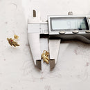 Ear Studs Golden Flower &amp; Leaf,Europe Fine Jewerly For Women,2022 Summer Romantic Gift In 925 Sterling Silver