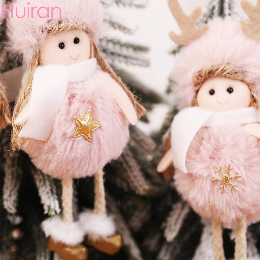 Huiran Merry Christmas Dolls Santa Claus Elk Christmas Decorations For Home 2022 Cristmas Ornaments Happy New Year 2023 Navidad