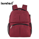 INSULAR Diaper bags Mother Bag Baby Nappy Changing Pad Bags Large Capacity Maternity Mummy Diaper Backpack Stroller bag