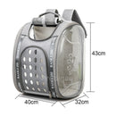 Cat Backpack Breathable Pet Travel Transport Shoulder Bag With Window Portable Carrier For Cats - anconmall