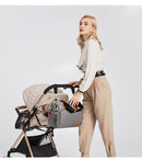 Lequeen Large Capacity Disassembled as a Bed Mummy Travel Backpack Diaper Bag Mummy Maternity Nappy Bag Backpack for Mom Baby