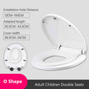 Double Layer Adult Child Toilet Seat Children's pot Training Cover Prevent Falling Toilet Lid For Kids Slow-Close Travel Pot
