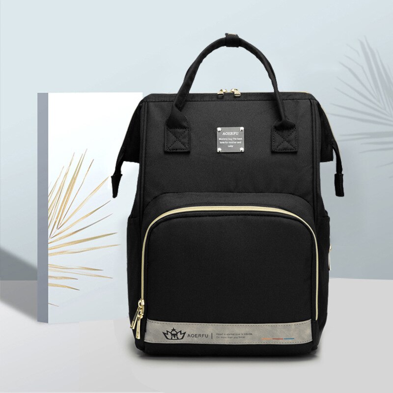 Multifunction Diaper Bag Backpack Waterproof Diaper Backpack for Mom and Dad Baby Nappy Bag Large Capacity Lightweight Size