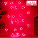 Symphony Laser Light Garland String Lights Christmas Fairy Lights Strings for Outdoor Navidad Wedding Xmas Party Home Decoration - anconmall