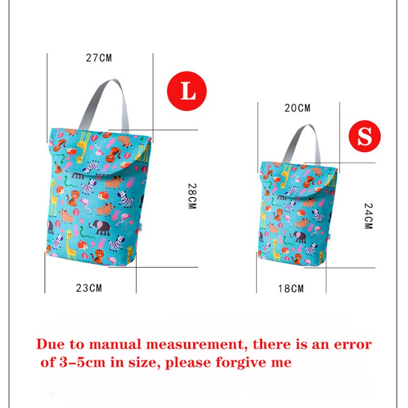 Multifunctional Baby Diaper Bags Reusable Waterproof Diaper Wet Dry Bag Mummy Storage Bag Travel Nappy Bag Baby Organizer